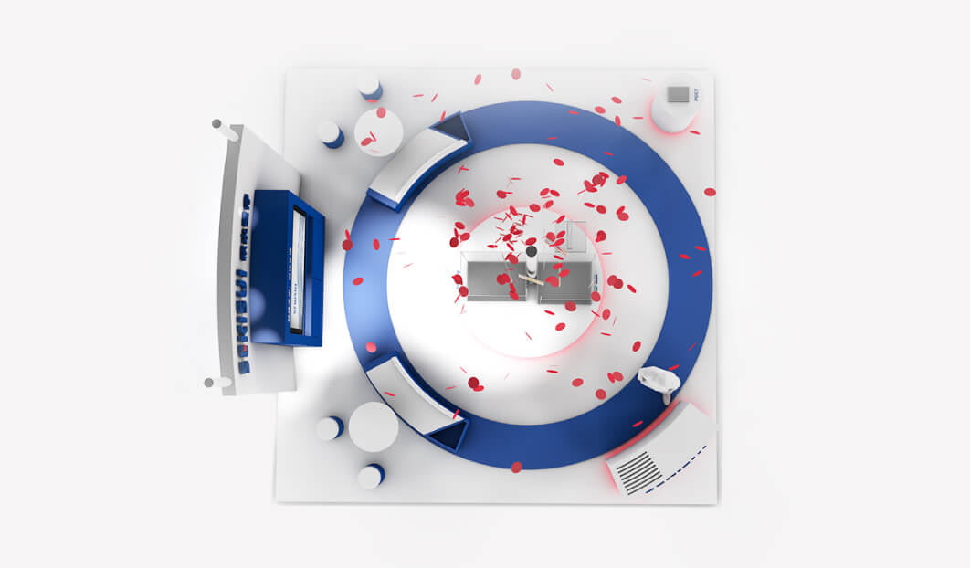 Medical Fair CCLM 2019 in Hangzhou,Booth Design