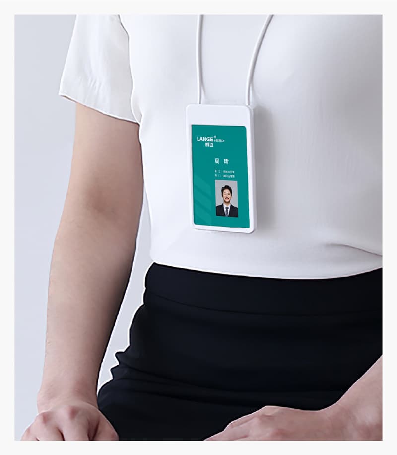 Corporate Employee ID Badge Design