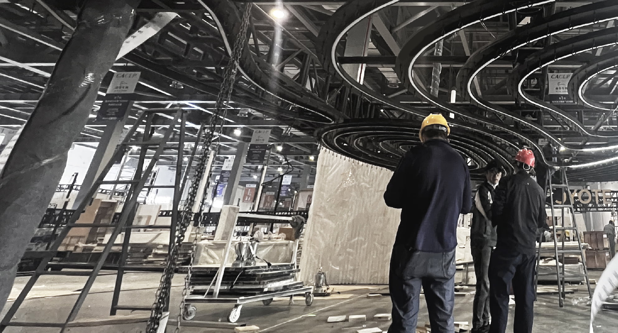 Exhibition Booth Construction Process